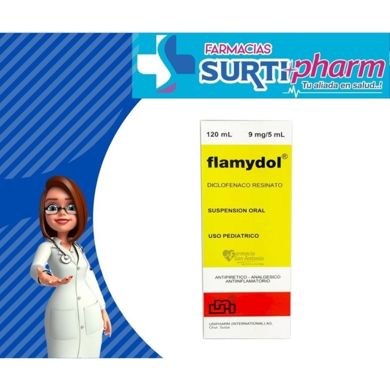 FLAMYDOLSUSP9MG/5MLx120ML