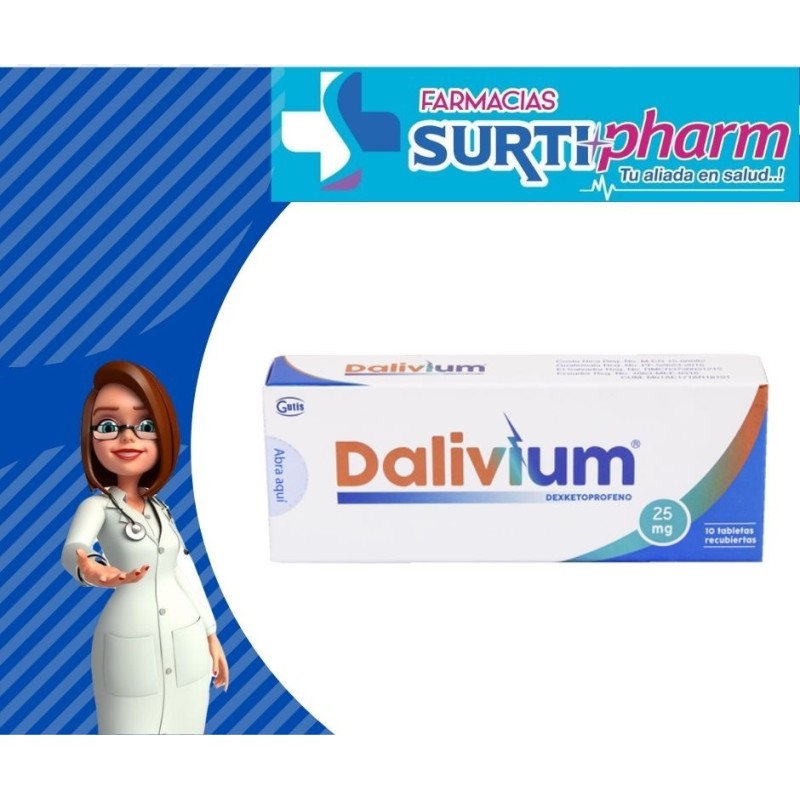 DALIVIUM TAB-RECx25MGx10