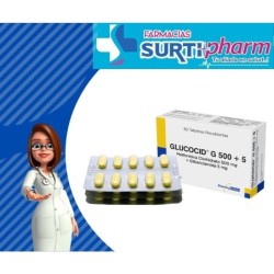 GLUCOCID G TAB-RECx500/5MGx30