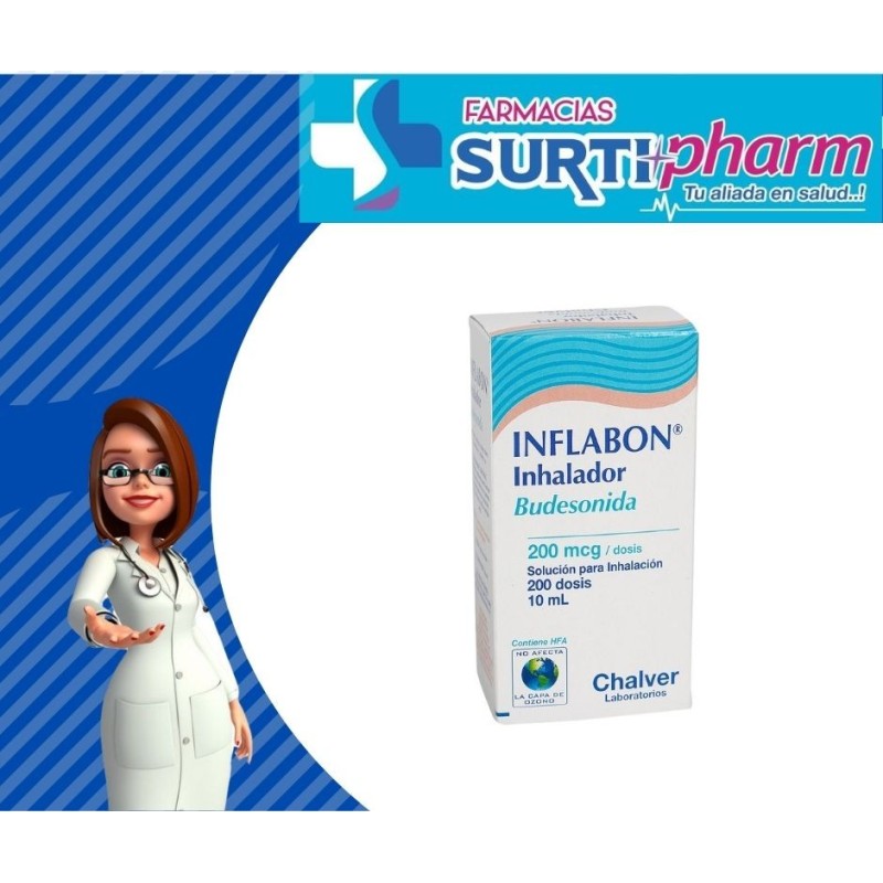 INFLABON INHx200MCG/200DOSISx10ML