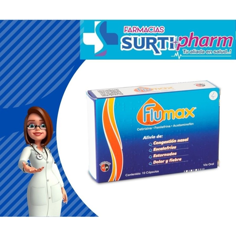 'FLUMAX CAPx500/10/5MGx10'