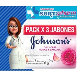 JABON JJ DAILY CAR ROSAS...