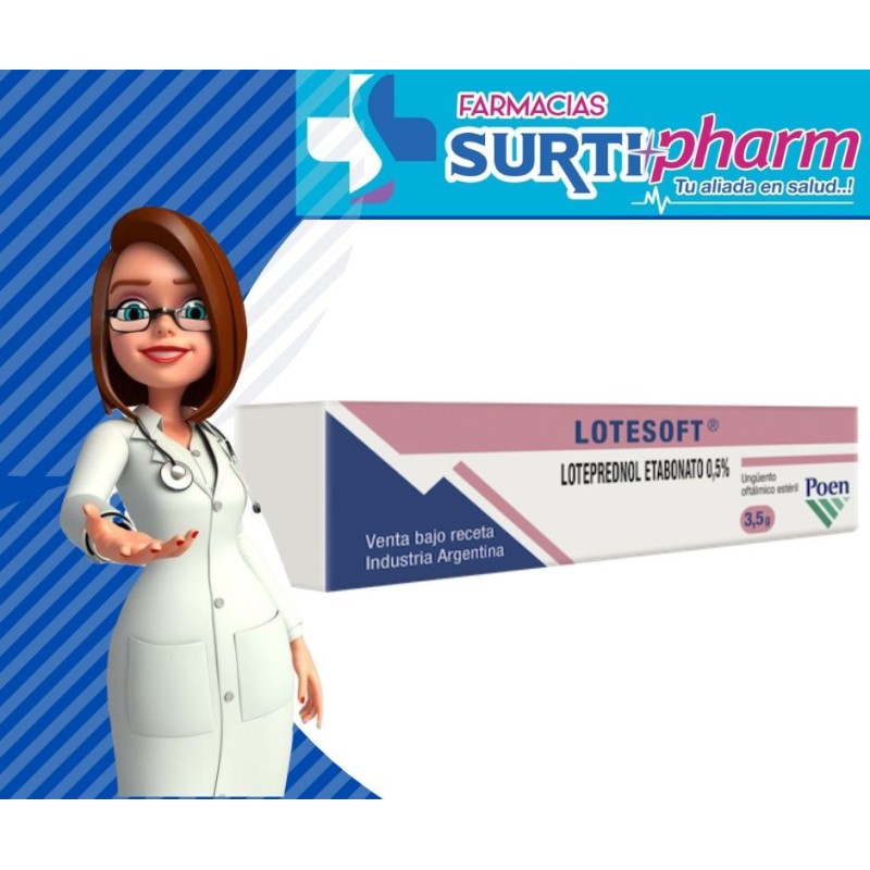 LOTESOFT UNG-OFTx5%x3.5GR