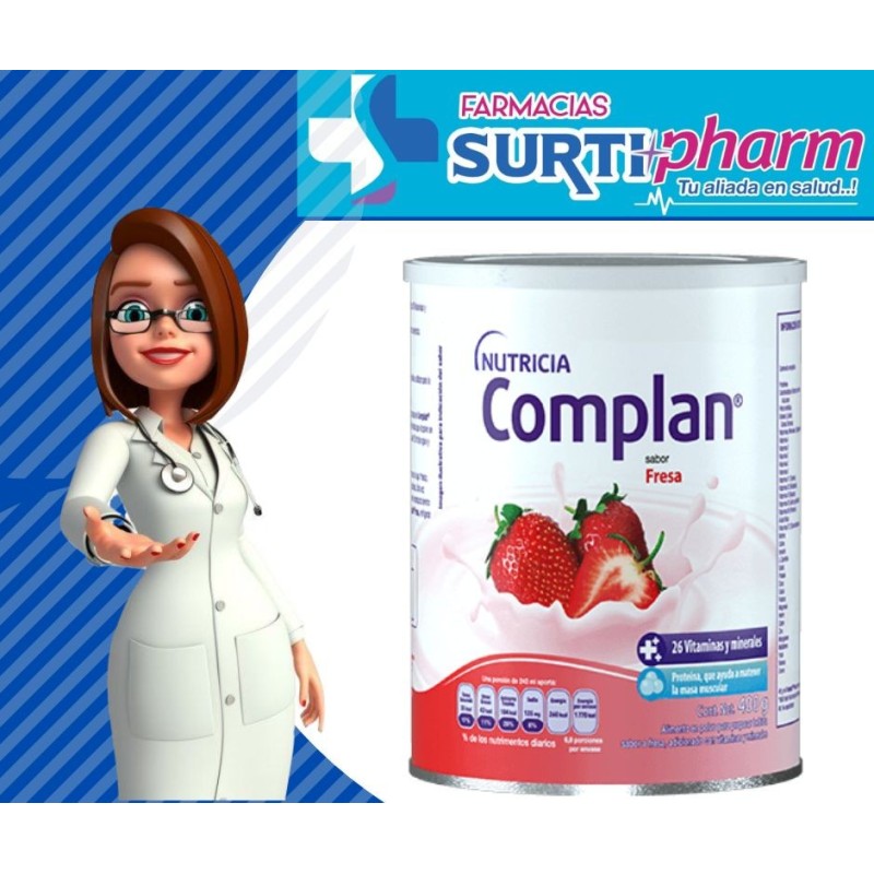 Complan Strawberry Tarrox400gr