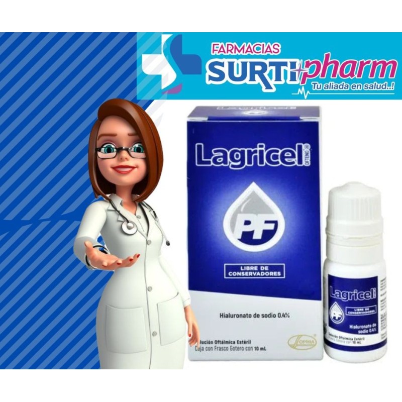 'LAGRICEL PF OFTENO SOL-OFTx4MG/10'