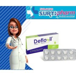 'DEFLOXIL TAB REC 0.25/5MG CAJ*10'