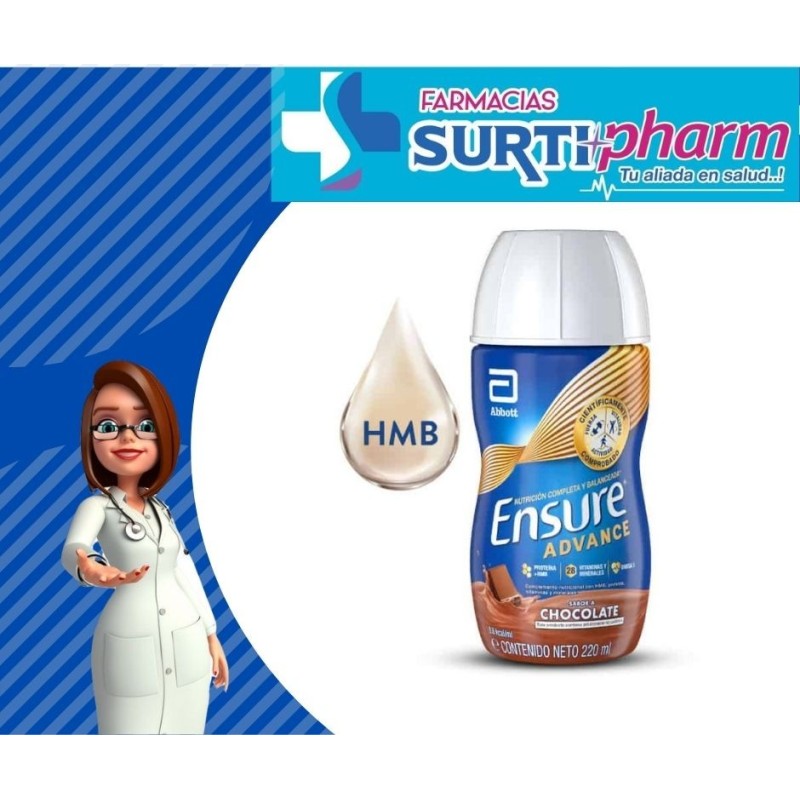 ENSURE ADVANCE CHOCOLATE LIQx220ML