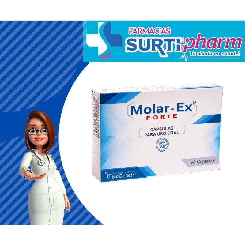 MOLAREX FORTE CAPx400/200MGx20