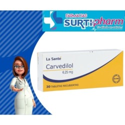 'CARVEDILOL TAB-RECx6.25MGx30x2B'