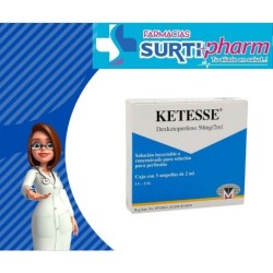 KETESSE SOL-INYx50MG/2MLx3