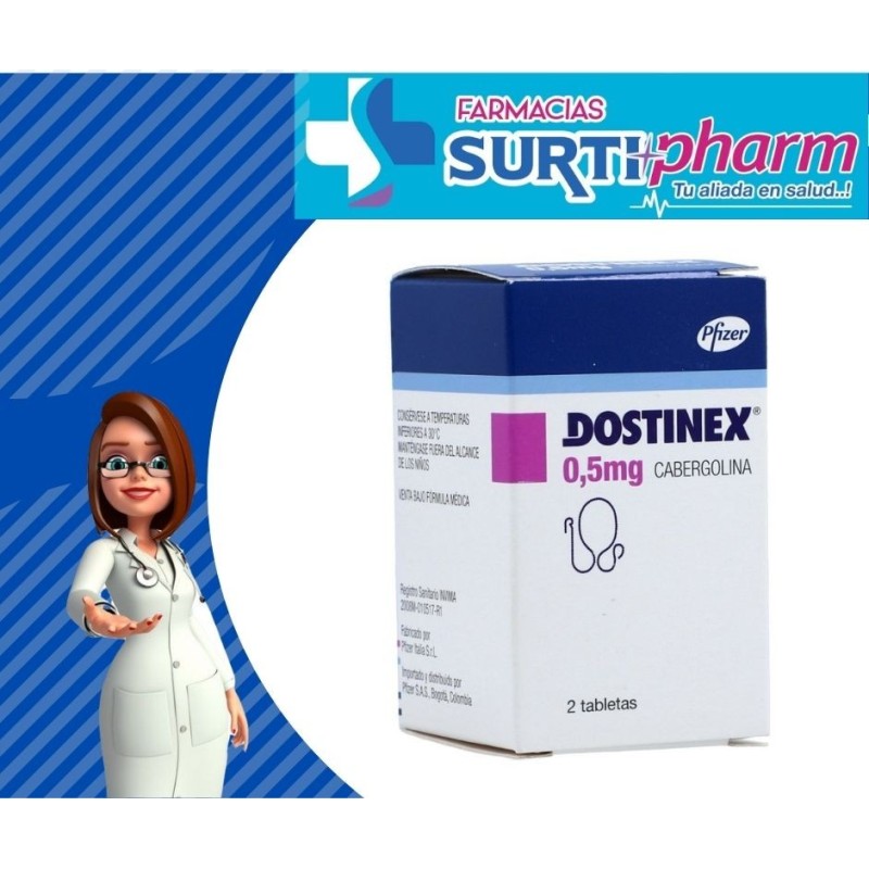 DOSTINEX TABx0.5MGx2