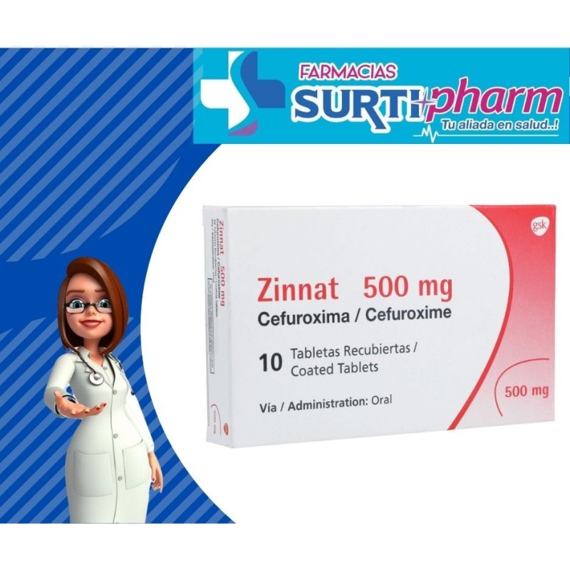 ZINNAT TAB-RECx500MGx10