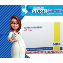 SIMVASTATINA TABx40MGx10 NIFA