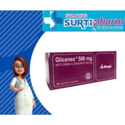 GLICENEX COM-RECx500MGx30x3B