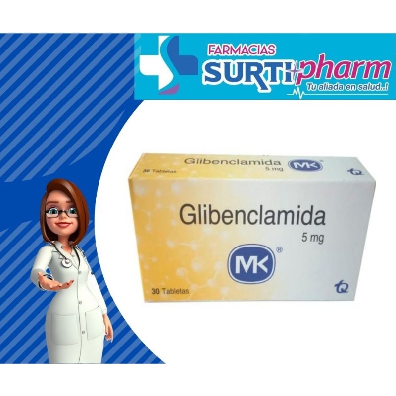 'GLIBENCLAMIDA TABx5MGx30 MK'