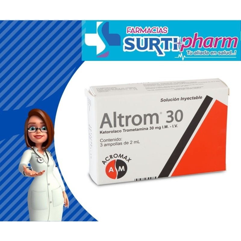 'ALTROM INYx30MG/2MLx3AMP'