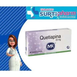 QUETIAPINA TABx25MGx30 MK