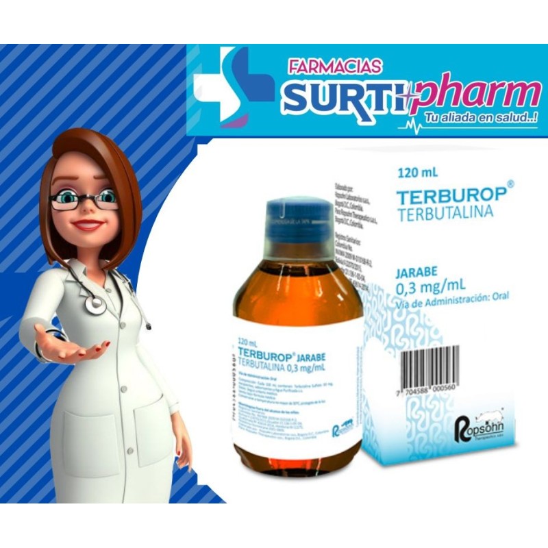 'TERBUROP JBEx0.3MG/MLx120ML'