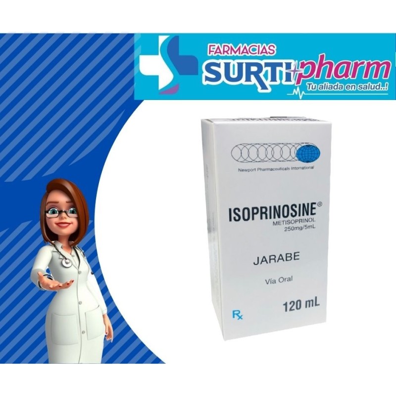 ISOPRINOSINE JBE 250MG/5MLx120ML