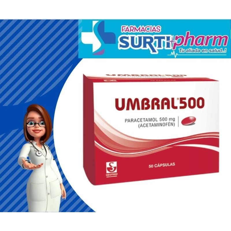 'UMBRAL CAPx500MGx50'