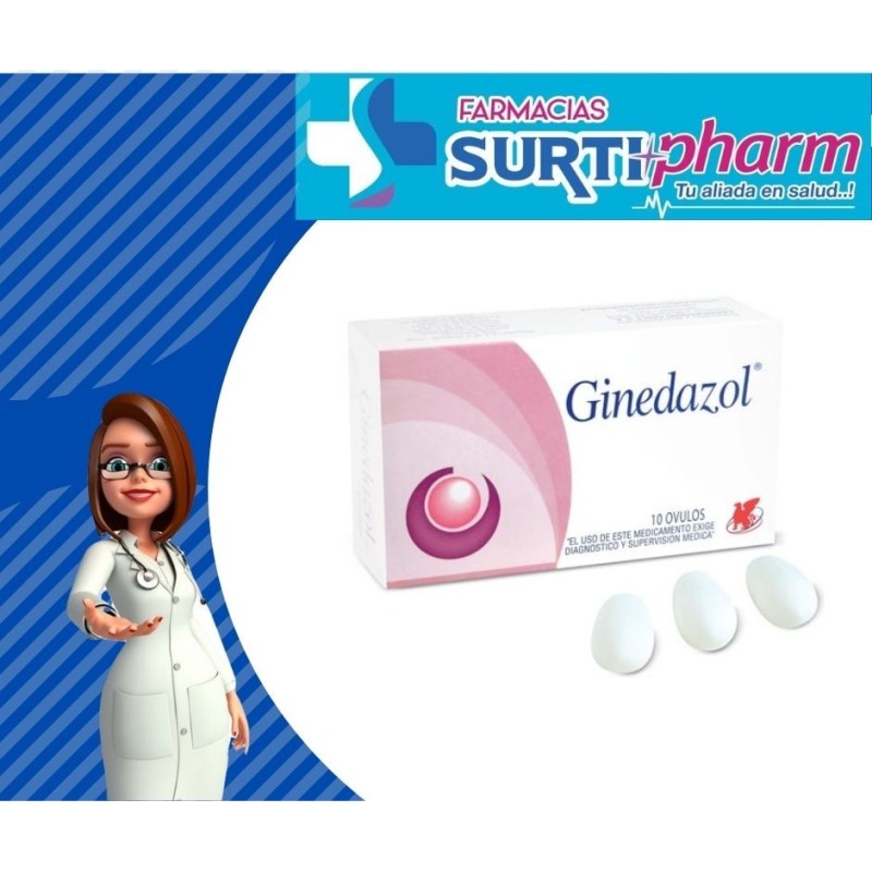 GINEDAZOL OVUx150/100MGx10