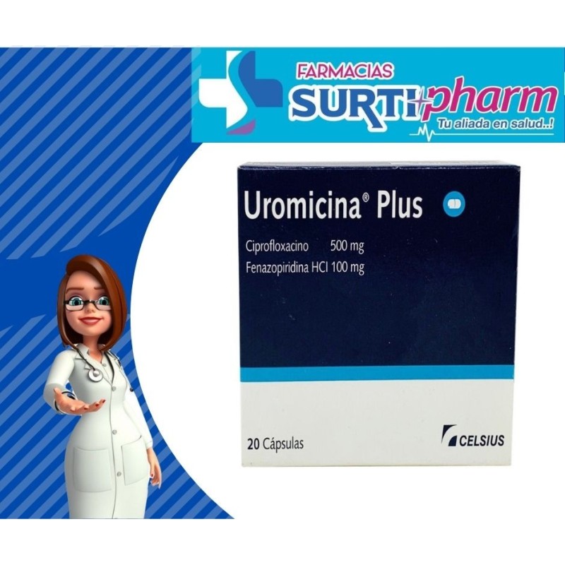 'UROMICINA CAPx50/250/125MGx100'