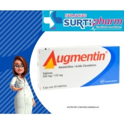 'AUGMENTIN TABx500mg/125mgx10'