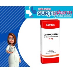 LANSOPRAZOL CAPx30MGx14 GENF